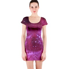 Rosette Nebula 1 Short Sleeve Bodycon Dresses by trendistuff