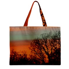 Twilight Sunset Sky Evening Clouds Zipper Mini Tote Bag by Amaryn4rt