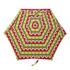 Tribal Pattern Background Mini Folding Umbrellas by Amaryn4rt
