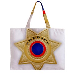 Sheriff S Star Sheriff Star Chief Zipper Mini Tote Bag by Nexatart