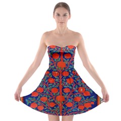 Tree Of Life Strapless Bra Top Dress by Nexatart