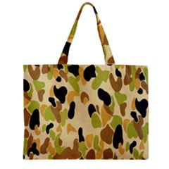 Army Camouflage Pattern Zipper Mini Tote Bag by Nexatart