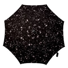 Black Stars Hook Handle Umbrellas (medium) by boho