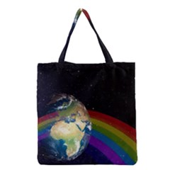 Earth Grocery Tote Bag by boho