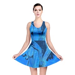 Underwater Angel Reversible Skater Dress by Valentinaart