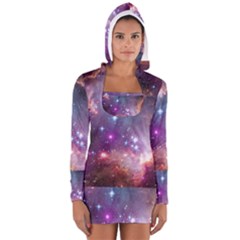 Small Magellanic Cloud Women s Long Sleeve Hooded T-shirt by SpaceShop