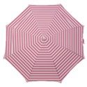 Horizontal Stripes Light Pink Straight Umbrellas View1