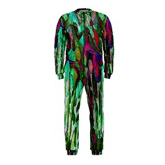 Bright Tropical Background Abstract Background That Has The Shape And Colors Of The Tropics Onepiece Jumpsuit (kids) by Nexatart