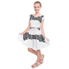 Illuminati Kids  Short Sleeve Dress by Valentinaart