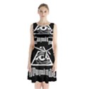 Illuminati Sleeveless Waist Tie Chiffon Dress View1