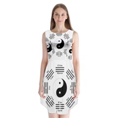 I Ching  Sleeveless Chiffon Dress   by Valentinaart