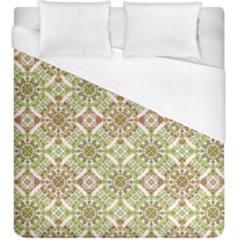 Colorful Stylized Floral Boho Duvet Cover (king Size) by dflcprints