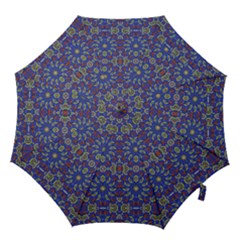 Colorful Ethnic Design Hook Handle Umbrellas (medium) by dflcprints