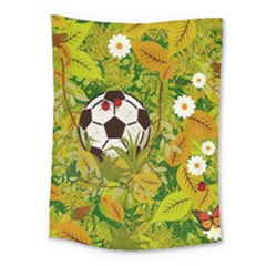 Ball On Forest Floor Medium Tapestry by linceazul
