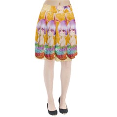 Easter Bunny Furry Pleated Skirt by Catifornia