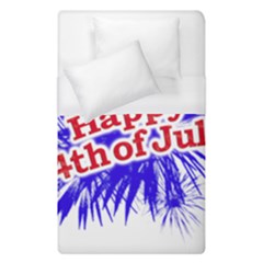 Happy 4th Of July Graphic Logo Duvet Cover (single Size) by dflcprints