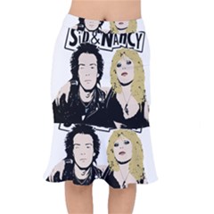 Sid And Nancy Mermaid Skirt by Valentinaart