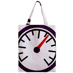 Maker Measurer Hours Time Speedometer Zipper Classic Tote Bag by Mariart