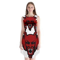 Dracula Sleeveless Chiffon Dress   by Valentinaart