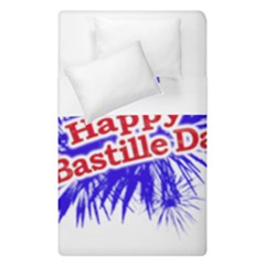 Happy Bastille Day Graphic Logo Duvet Cover Double Side (single Size) by dflcprints