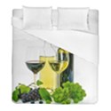 White Wine Red Wine The Bottle Duvet Cover (Full/ Double Size) View1