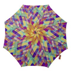 Colorful Abstract Background Hook Handle Umbrellas (medium) by TastefulDesigns
