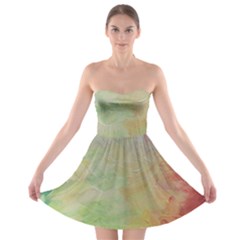 Painted Canvas                                 Strapless Bra Top Dress by LalyLauraFLM