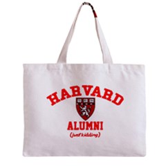Harvard Alumni Just Kidding Zipper Mini Tote Bag by Celenk