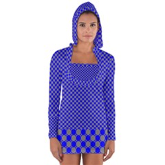 Pattern Long Sleeve Hooded T-shirt by gasi