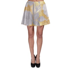 Gold Silver Skater Skirt by NouveauDesign