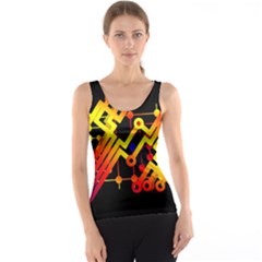Board Conductors Circuits Tank Top by Celenk