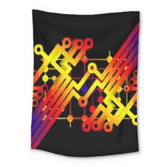 Board Conductors Circuits Medium Tapestry by Celenk
