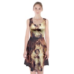 Science Fiction Teleportation Racerback Midi Dress by Celenk