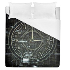 Time Machine Science Fiction Future Duvet Cover (queen Size) by Celenk