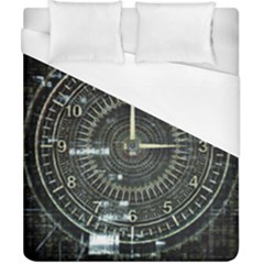 Time Machine Science Fiction Future Duvet Cover (california King Size) by Celenk