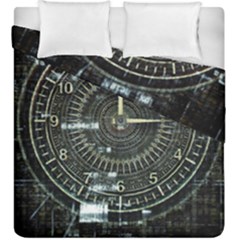 Time Machine Science Fiction Future Duvet Cover Double Side (king Size) by Celenk