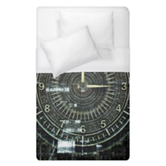 Time Machine Science Fiction Future Duvet Cover (single Size) by Celenk