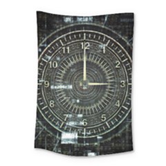 Time Machine Science Fiction Future Small Tapestry by Celenk