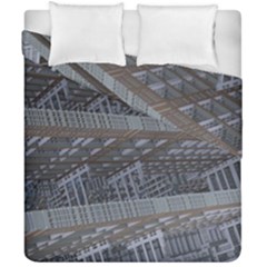 Ducting Construction Industrial Duvet Cover Double Side (california King Size) by Celenk