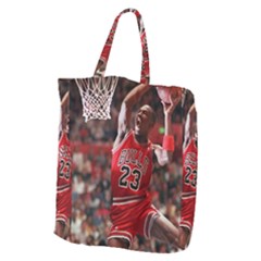 Michael Jordan Giant Grocery Zipper Tote by LABAS