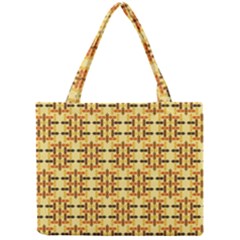 Ethnic Traditional Vintage Background Abstract Mini Tote Bag by Nexatart