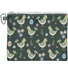 Easter Pattern Canvas Cosmetic Bag (xxxl) by Valentinaart