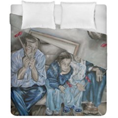 The Nobodies Duvet Cover Double Side (california King Size) by redmaidenart