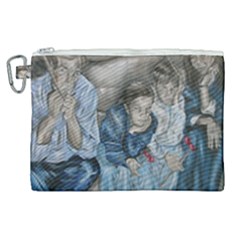 The Nobodies Canvas Cosmetic Bag (xl) by redmaidenart