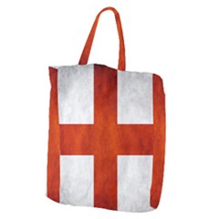 England Flag Giant Grocery Zipper Tote by Valentinaart