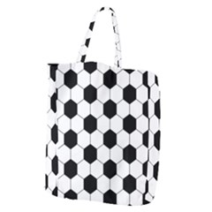 Football Giant Grocery Zipper Tote by Valentinaart