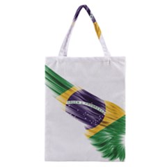 Flag Of Brazil Classic Tote Bag by Sapixe