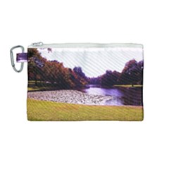 Highland Park 7 Canvas Cosmetic Bag (medium) by bestdesignintheworld