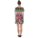 Budha Denied The Shine Of The World Drop Hem Mini Chiffon Dress View2