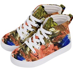 Painting And Letters Kid s Hi-top Skate Sneakers by bestdesignintheworld